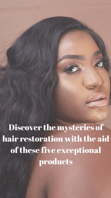 Discover the mysteries of hair restoration with the aid of these five exceptional products