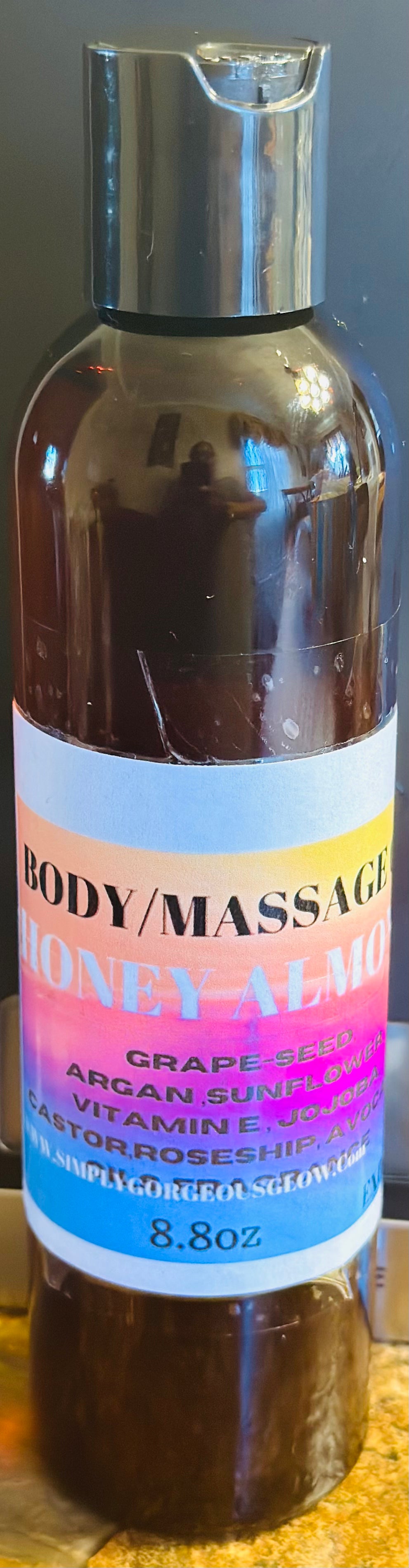 GLOW BODYMASSAGE /BATH OILS , MOISTURIZER, SMOOTH SKIN