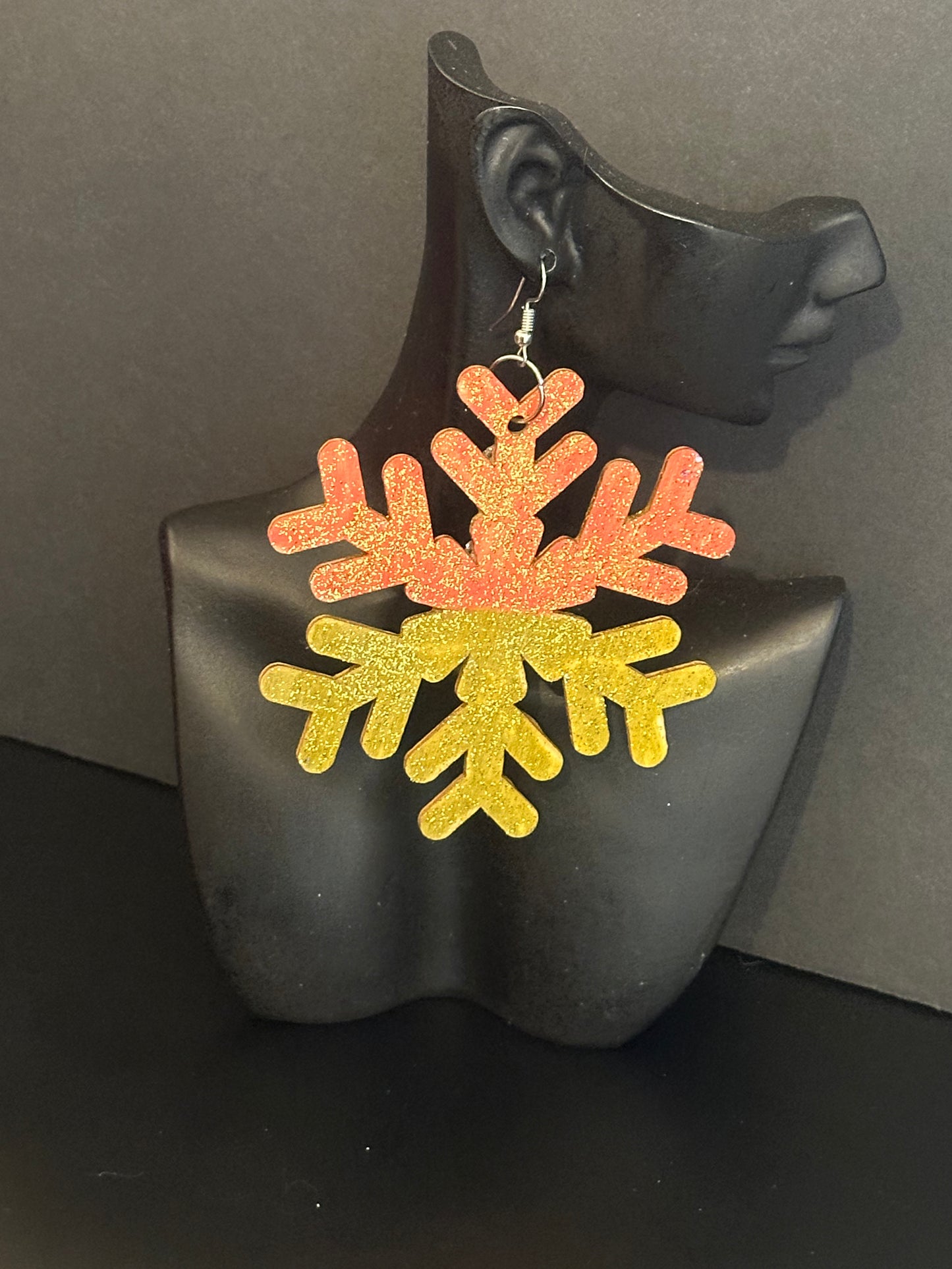 SNOW FLAKES EARRINGS