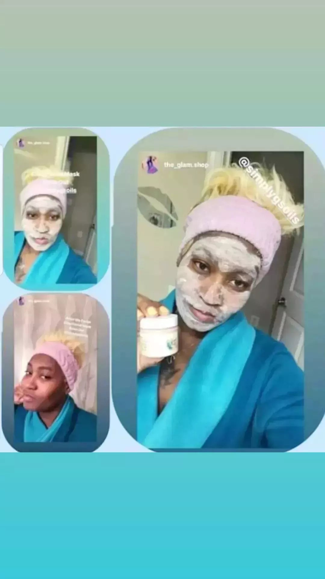 GLOW FACE MASK SET